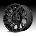 Fuel Twitch D772 Blackout Custom Truck Wheels 2